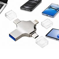 Atmintukas 256GB, USB-A, USB-C, Micro USB, OTG, 4in1