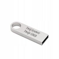 Metalinė USB atmintinė Mini CLASSIC 128GB, USB 2.0, su logotipo graviravimu