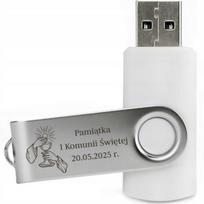 USB atmintinė 64GB, pirmosios komunijos suvenyras, su graviravimu