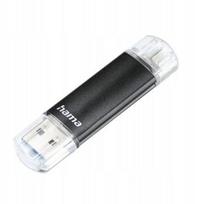 USB atmintinė Hama Laeta Twin, 128GB, USB 3.2, USB-A / micro USB, 40MB/s
