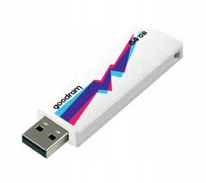 Atmintukas GoodRam UCL3 64GB USB 3.2, baltas