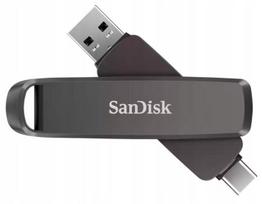 USB atmintinė SANDISK Extreme PRO Dual Drive 1TB, USB-C 3.2, 1000/900MB/s