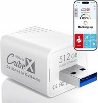 USB atmintinė iXflash Cube 512GB, skirta iPhone, iPad, Android