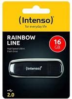 USB atmintukas Intenso E2, 16GB, juodas, USB 2.0
