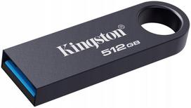 USB atmintinė KINGSTON DataTraveler SE9 G3 512GB, juoda, USB 3.2