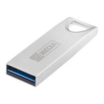 USB atmintinė Verbatim MyMedia My Alu 128GB, USB 3.2 Gen 1, sidabrinė