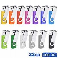 USB atmintinė 32GB 3.0 TWISTER, 25 spalvų