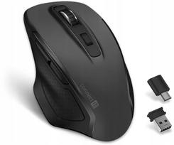 Belaidė pelė Connect IT Dual SmartSwitch, USB-A/C, pilka