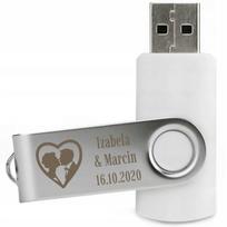 USB atmintinė 16GB su vestuviniu graviravimu
