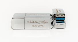 Metalinė USB 3.0 atmintinė 32GB su graviravimu