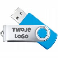 USB atmintinė TWISTER 64GB, 3.0, su logotipu