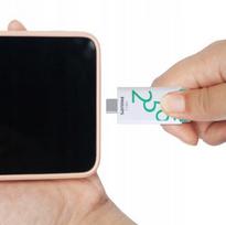 USB atmintinė Philips Click 256GB, USB 3.2 Gen 1, USB-C, žalia