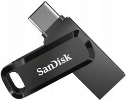 USB atmintinė SANDISK Dual Drive Go, USB-C/USB-A, 128GB, 400MB/s