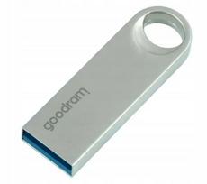 USB atmintukas GoodRam UNO3 128GB, USB 3.2, iki 60MB/s, sidabrinis