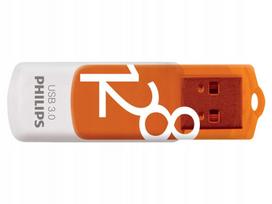 USB atmintinė Philips FM12FD00B 128GB, USB 3.0, oranžinė