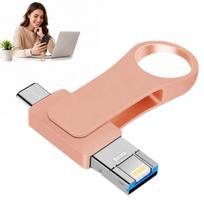 USB atmintinė 512GB, USB 3.0, USB-A, USB-C, Lightning, 100MB/s