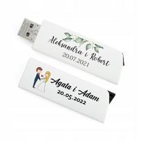Vestuvinis USB atmintukas 32GB su jūsų dizainu