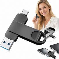 USB atmintinė 512GB, USB-C ir USB jungtimis, DataTraveler