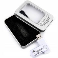 USB atmintinė 8GB su metaline dėžute ir graviravimu, Pirmosios komunijos suvenyras
