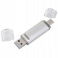 USB atmintinė Hama C-Latea, 64GB, USB-C ir USB-A, 40MB/s