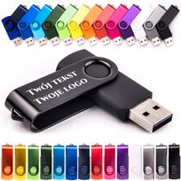 USB atmintinė TWISTER 16GB su graviruojamu logotipu – krikštynoms, komunijai, vestuvėms