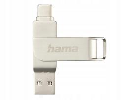 USB atmintinė HAMA C-Rotate Pro 128GB