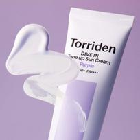 Torriden Dive In Tone Up Sun Cream Purple SPF50+ PA++++ 60ml/2.02fl.oz white