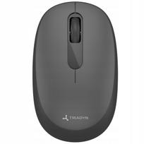 Belaidė pelė Triadyn SAO, 2.4GHz, Bluetooth, 1600 DPI, pilka