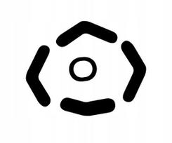 Pelės tefloniniai slidinukai Logitech G604 modeliui su tvirtinimo rinkiniu