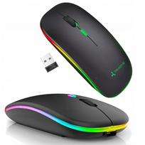 Belaidė pelė Triadyn CALLISTO, Bluetooth ir 2.4GHz, 1600 DPI, RGB, tyli, plona