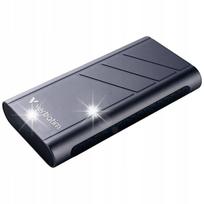 Išorinis SSD diskas Verbatim TurboMetal 2TB, USB4, pilkas
