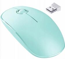 Belaidė pelė VicTsing PC262A, optinė, tyli, 2.4 GHz, mėlyna