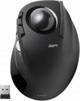 Belaidė ergonomiška ELECOM DEFT AW40 pelė su trackball, 2.4 GHz, DPI reguliavimas
