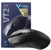 Belaidė žaidimų pelė Rapoo VT2 Pro, 4K jutiklis, 26K DPI, lengva, juoda