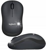 Belaidė pelė Logitech M220, 1000 DPI, tyliai veikianti, juoda, nano USB