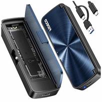 Išorinis korpusas M.2 NVMe SSD, USB 3.2 Gen 2, 10Gb/s, plieninis