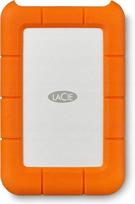 Išorinis kietasis diskas LACIE RUGGED 2TB, USB-C, oranžinis