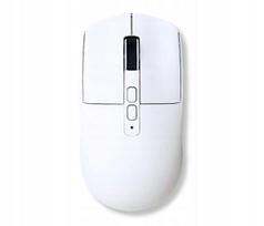 Belaidė pelė Shark X6 Superlight PAW3395, balta, su įkrovimo stotimi