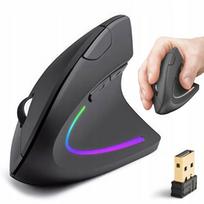 Ergonominė belaidė vertikali pelė kompiuteriui