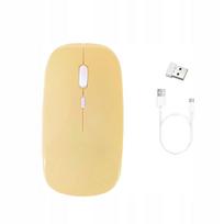 Belaidė kompiuterio pelė su Bluetooth ir 2.4G optiniu jutikliu