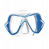 Nardymo kaukė Mares X-Vision Ultra Liquidskin, mėlyna/skaidri