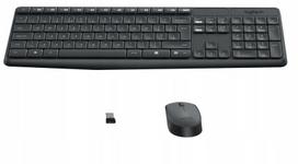 Belaidė klaviatūra ir pelė LOGITECH MK235, 2.4GHz, USB, 1000 DPI