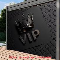 2D VIP Crown Backdrop, Crocodile Texture Background for Studio Photography 59x51.1inch/150*130cm black