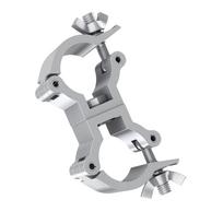 Secure Bearing Stage Light Hook Clamp with Double Lock Designs Aluminum Lamp Bracket for 25-30mm Tubes Tool Easy Mounting sidabras