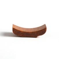 Home Wooden Sushi Non-slip Chinese Style Spoon Stand Chopstick Rest Tableware Rack Chopstick Holder 1Pc brown