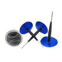 24Pcs Universal Flat Tire Puncture Repair Kit for Motorcycle Car Truck Car Tire Repair Kit Tire Kit Repair 4.5mm blue