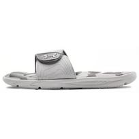 Under Armour Ignite Ix Spectrum Slippers White/Grey Women's 3022719-101 36.5 gray
