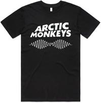 Arctic Monkeys Waveform Logo T-shirt M gray