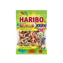 Haribo Worms Sour 80G yellow