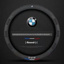 Suede Leather Car Steering Wheel Cover For BMW X1 X2 X3 X4 X5 X6 F15 F16 F30 F39 F48 G11 G30 3 5 7 Series M2 M3 M4 Car Interiors black